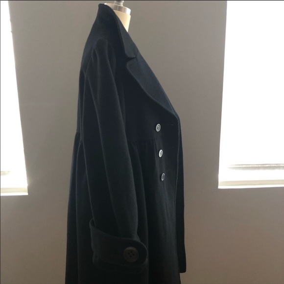 Limi Feu Black Wool Coat - Picture 3 of 7